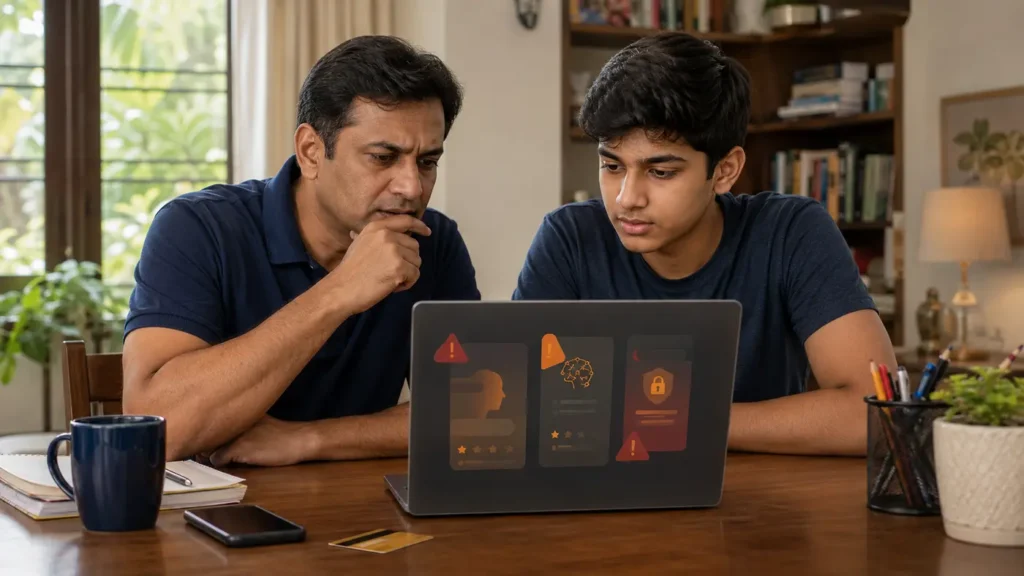 AI Course Hype, Job Guarantees and Online Scams: A Family Safety Guide — MyStreamPath guide for Indian students and parents