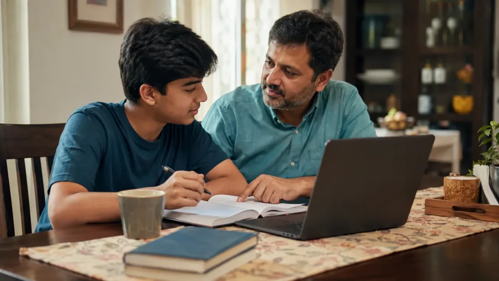 A Parent’s Guide to Career Conversations in the AI Era — MyStreamPath guide for Indian students and parents